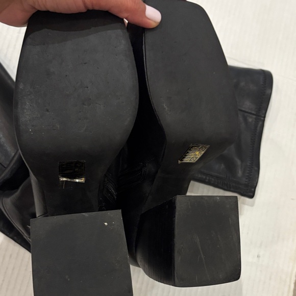 Jeffrey Campbell Daphne Second Skin Platform Boot in Black Size 8 - Picture 7 of 17